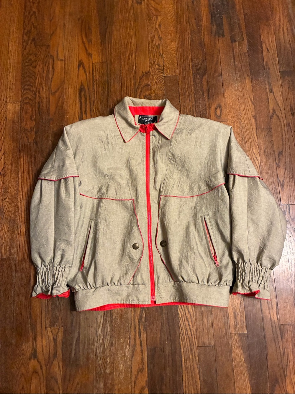 Vintage portrait petite women’s jacket size medium